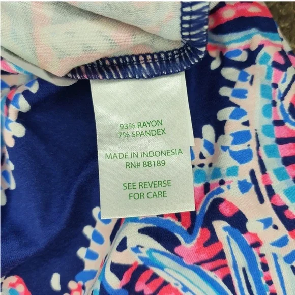 Lilly Pulitzer maxi in oyster bay blue 🦪👗☀️ - Picture 7 of 11